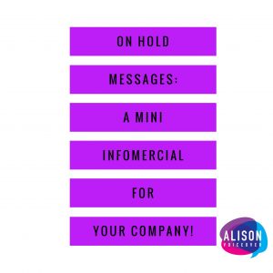 On Hold Message Benefits from a Professional Voice Over