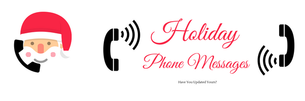 Holiday Phone Messages